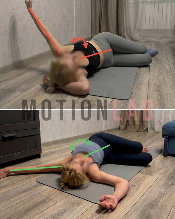 Мобильность грудного отдела